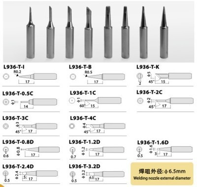 【深圳樂(lè)達(dá)L936-T-K/B/I系列電焊臺(tái)怛溫烙鐵咀烙鐵頭】深圳樂(lè)達(dá)L936-T-K/B/I系列電焊臺(tái)怛溫烙鐵咀烙鐵頭價(jià)格 - 中國(guó)供應(yīng)商